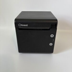 UNTESTED FOR PARTS Toast Receipt Printer TP200 POS Thermal Printer No Power Cord